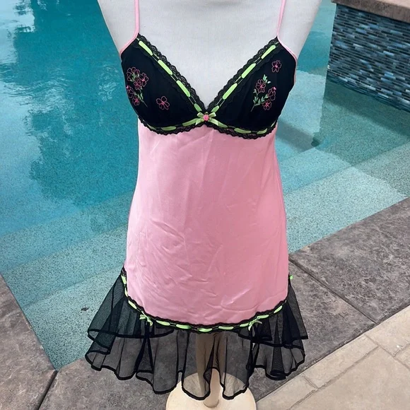 Vintage Betsey Johnson Baby Doll Slip Dress - Picture 3 of 16